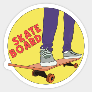 Skateboard Sticker